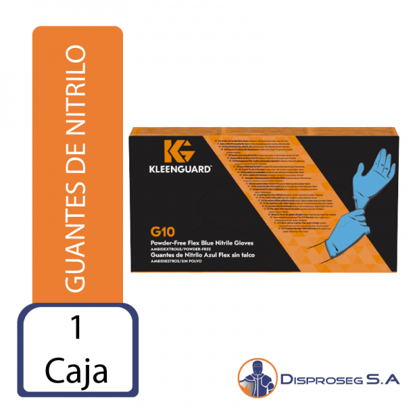 G10 Guante KleenGuard* Nitrilo Azul