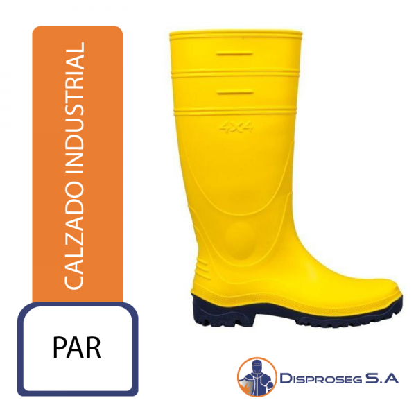 Bota PVC 4x4 DISPROSEG