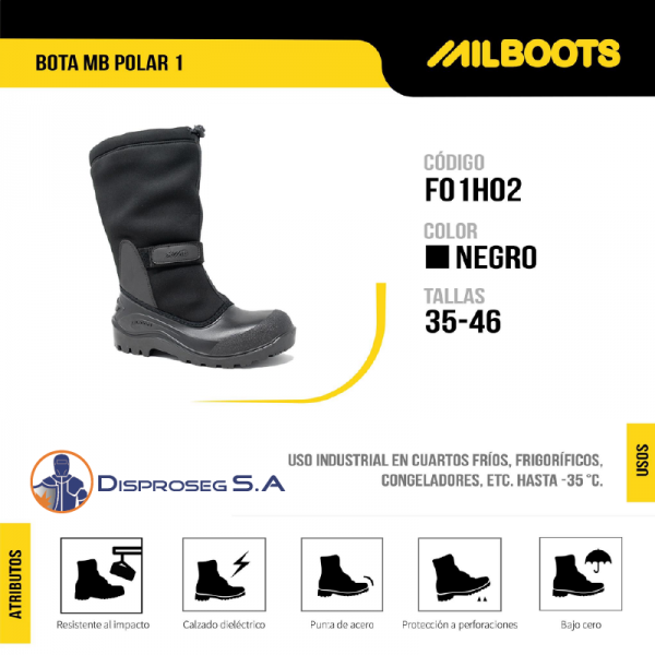 Bota MB POLAR 2 (PVC - neopreno)