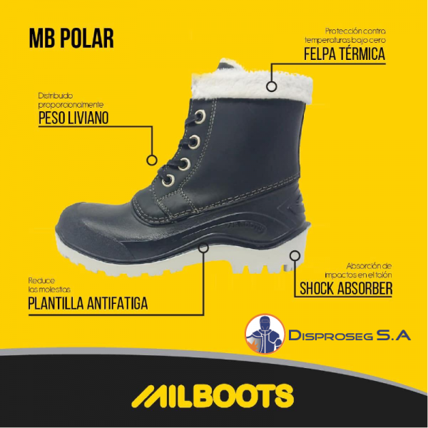 CALZADO MB POLAR MILBOOTS DISPROSEG